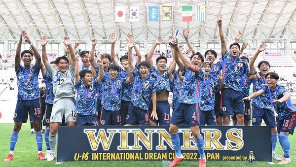 柴田翔太郎 International Dream Cup 2022 JAPAN presented by JFA 日本U16 入選紀錄